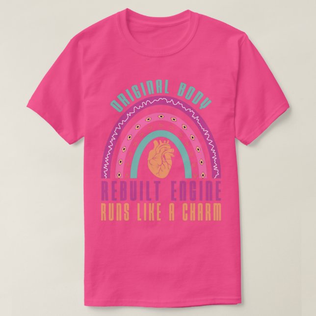 Recovery Get Well Funny Open Heart Bypass Surgery2 T-Shirt (Design Front)