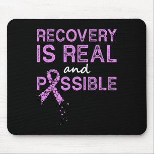 Recovery Is Real And Possible End Addiction Overco Mouse Pad