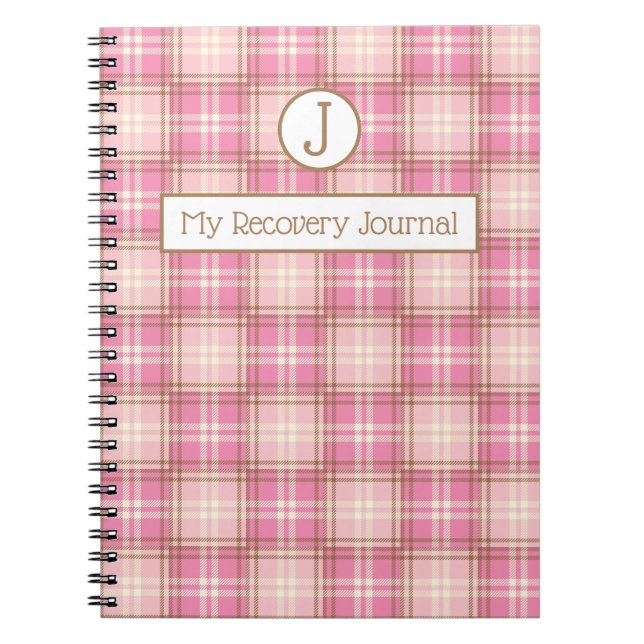 Recovery Journal Notebook (Front)