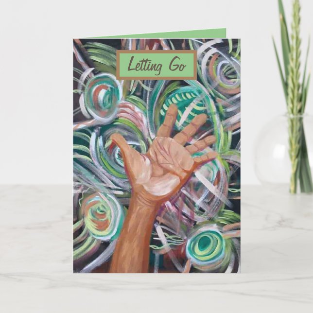 Recovery "Letting Go" Card (Front)