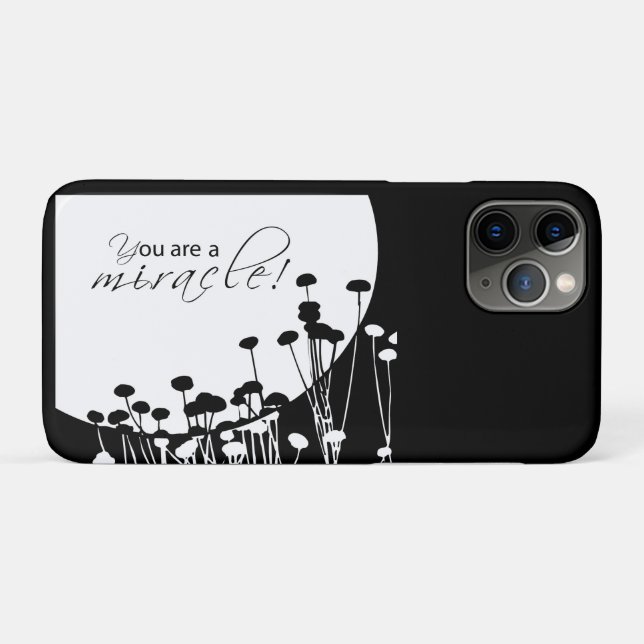 Recovery Miracle, Black and White Case-Mate iPhone Case (Back (Horizontal))