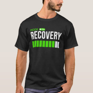 Recovery Mode On Get Well Funny Injury Loading Bar T-Shirt