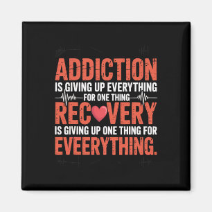 Recovery Motivation Addiction Awareness Inspiratio Magnet