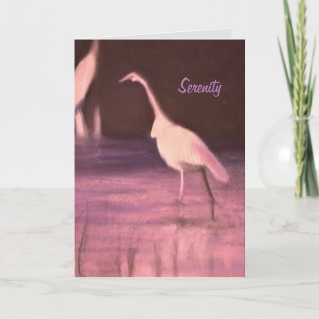 Recovery "Serenity" Card (Front)