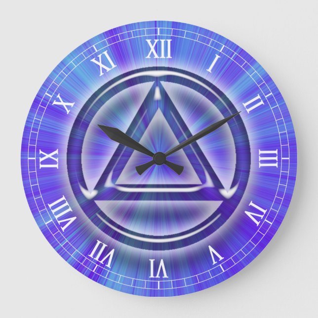 Recovery Sobriety Sober Clock (Front)