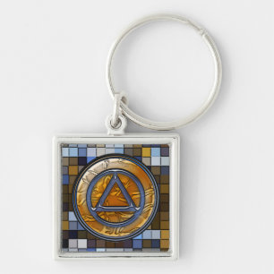 Recovery Sobriety Sober Keychain (Key Chain)