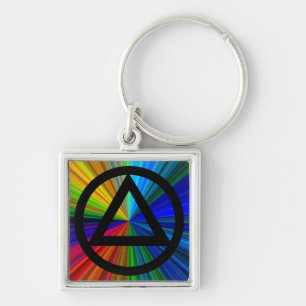 Recovery Sobriety Sober Keychain (Key Chain)