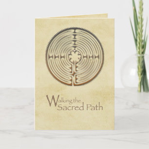 Recovery Support and Encouragement, Sacred Path Card