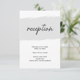 Recpetion Details   Response Card