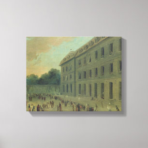 Recreation at the Saint-Lazare Prison Canvas Print