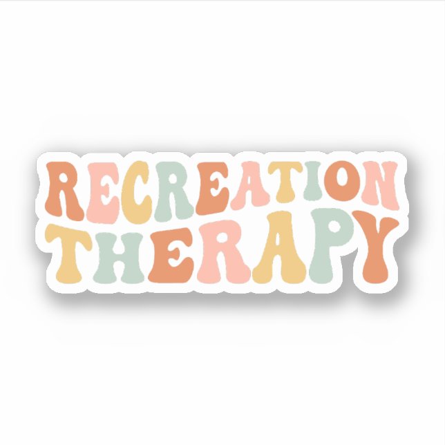 Recreation Therapy, Recreation Therapist Gift (Front)