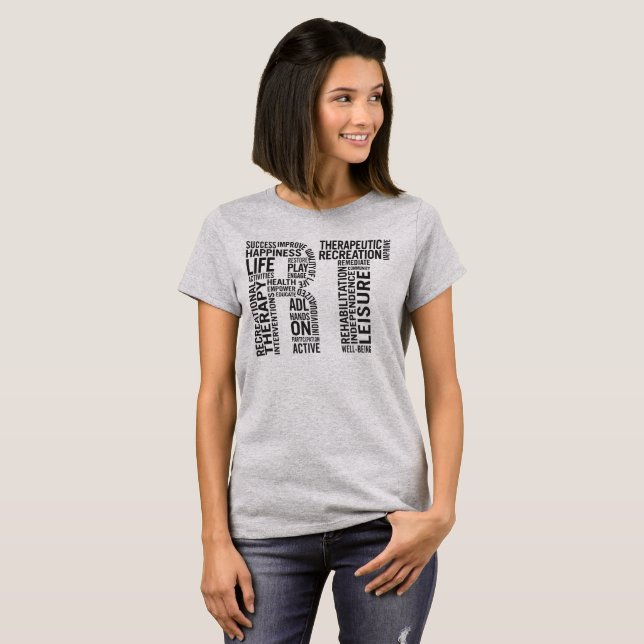 Recreational Therapist RT T-Shirt (Front Full)