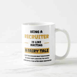 Recruiter Coffee Mug – Funny Gift for HR & Hiring