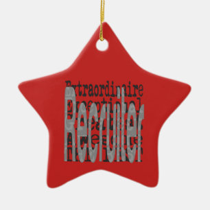 Recruiter Extraordinaire Ceramic Tree Decoration