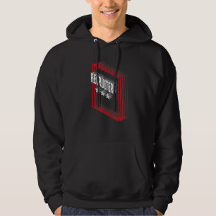 Recruiter Job Title Appreciation Retro Hoodie