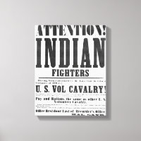 Recruitment poster for the U.S. Volunteer Cavalry,