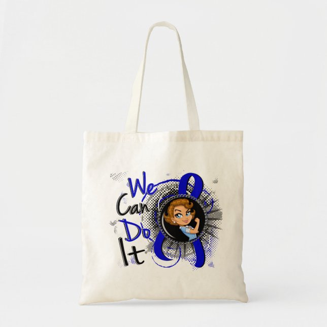Rectal Cancer Rosie Cartoon WCDI.png Tote Bag (Front)
