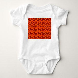 Rectangle Chains Baby Bodysuit
