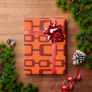 Rectangle Chains Wrapping Paper