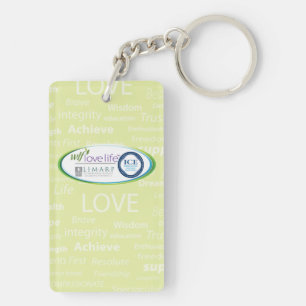 Rectangle (double-sided) Keychain