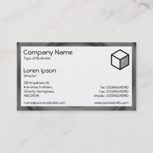 Rectangle - Fast Car Business Card