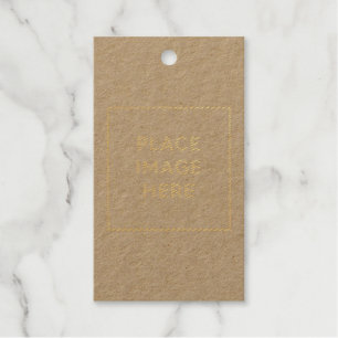 Rectangle Foil Gift Tag
