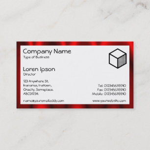Rectangle - Hall of Flame 02 Business Card