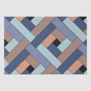 Rectangle Pattern (ver3) with Custom Detail Tissue Paper