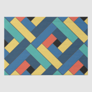 Rectangle Pattern (ver7) with Custom Detail Tissue Paper