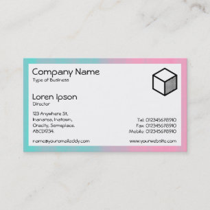 Rectangle - Soap Sandwich Business Card