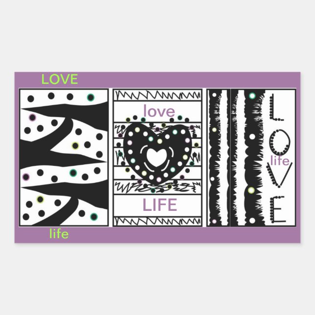 Rectangle Sticker (Front)