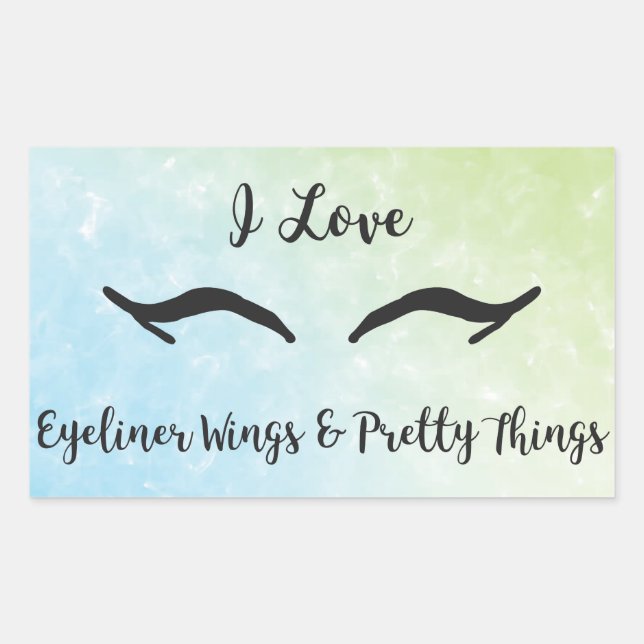 Rectangle Stickers, Matte, 4.5 x 2.7 inch (sheet o Rectangular Sticker (Front)