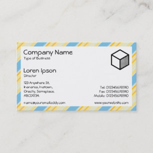 Rectangle - Stripes 310515 (02) Business Card