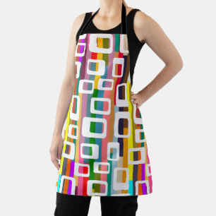 Rectangles and Stripes  Apron