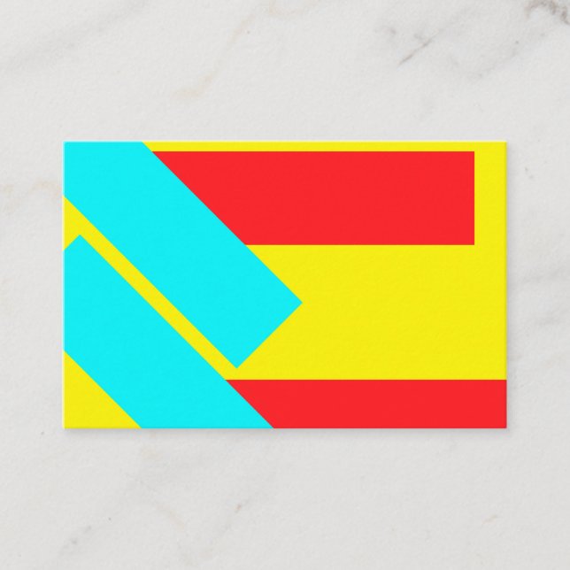 Rectangles Business Card (Front)