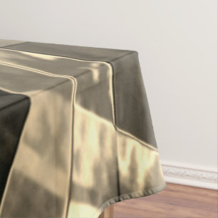 Rectangles inclined in tones timber or beige? tablecloth