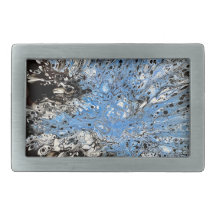 Rectangular belt buckle