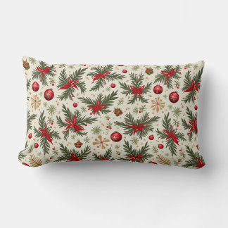 rectangular  christmas cushion