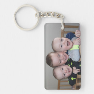 Rectangular Keychain / Porte-clé rectangulaire