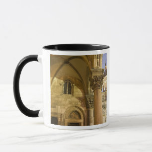 Rector's Palace Arches with Dubrovnik Cathedral Mug