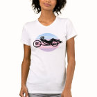 Recumbent Gal T-Shirt - Pastel Vintage