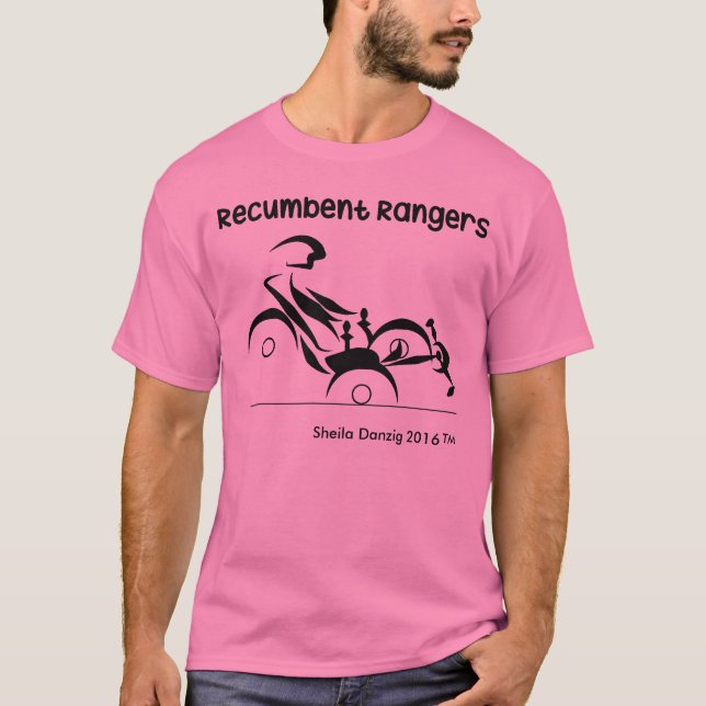 Recumbent Rangers Trikes T-Shirt (Front)