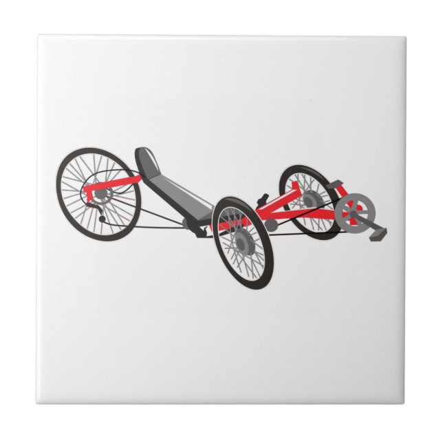 Recumbent Trike Tile (Front)