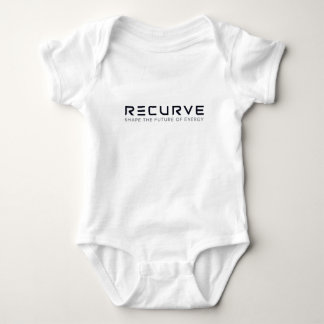 Recurve baby one piece bodysuit