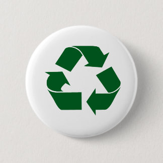 Recycle 6 Cm Round Badge