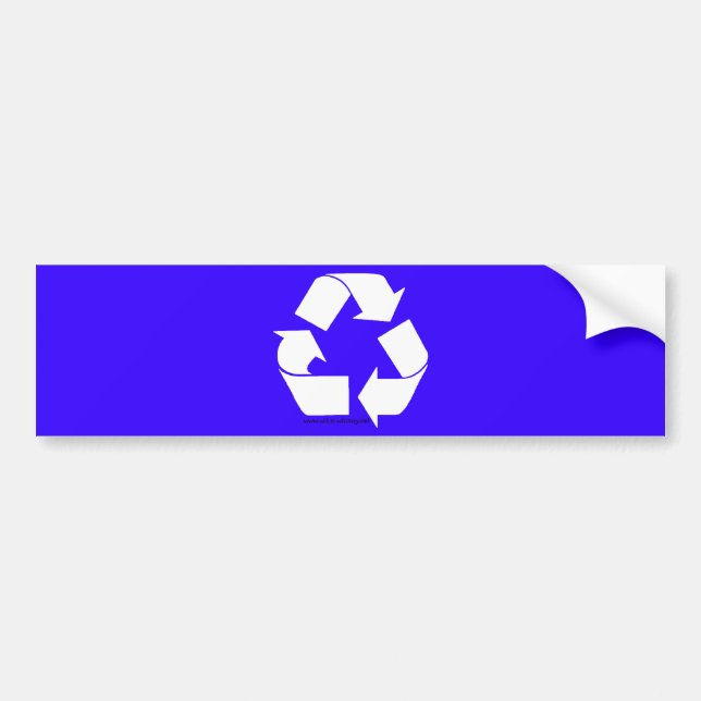 Recycle bin labels with recycle symbol. (Front)