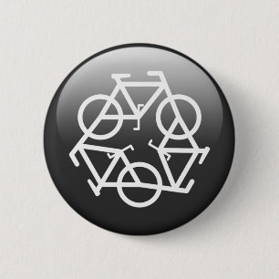 recycle black button by Petr Kratochvil