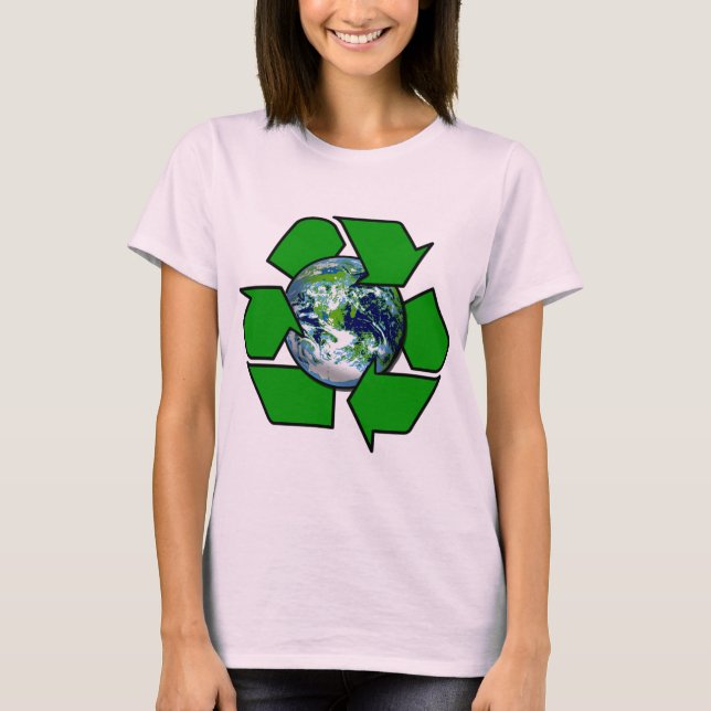 Recycle for Planet Earth T-Shirt (Front)
