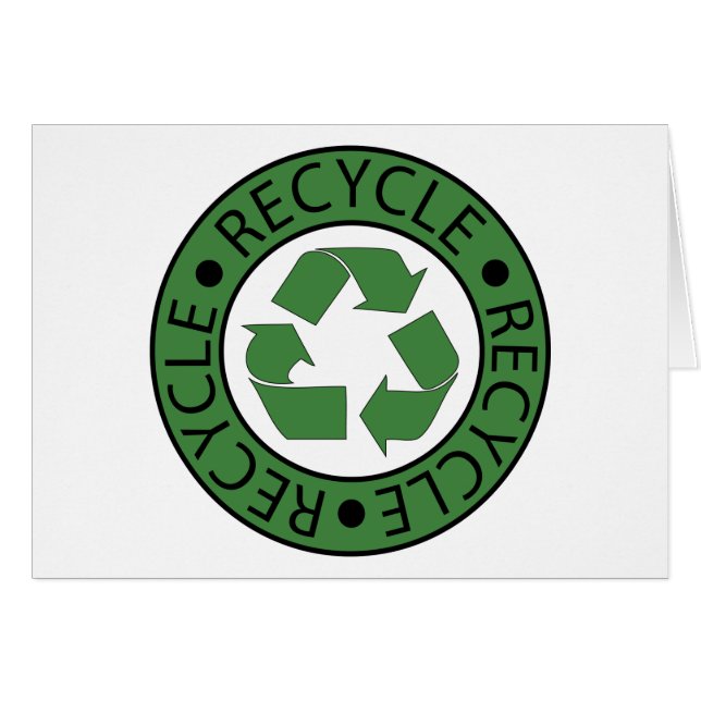Recycle Green Logo BK Letters (Front Horizontal)