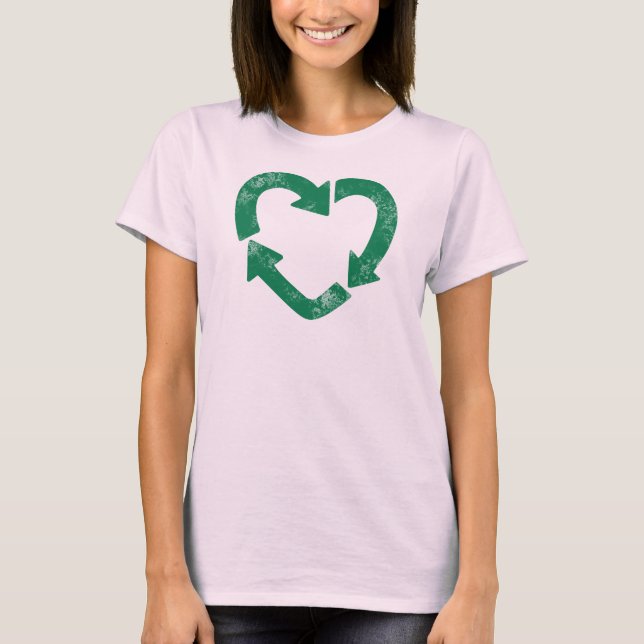 Recycle Heart T-Shirt (Front)